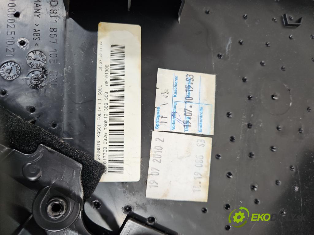 Audi A5 8T 2007-2016 2.0 TFSI 211KM automatic 155 kW 1984 cm3 2- Čalounictví: dvere predné ľavé 8T186710524A