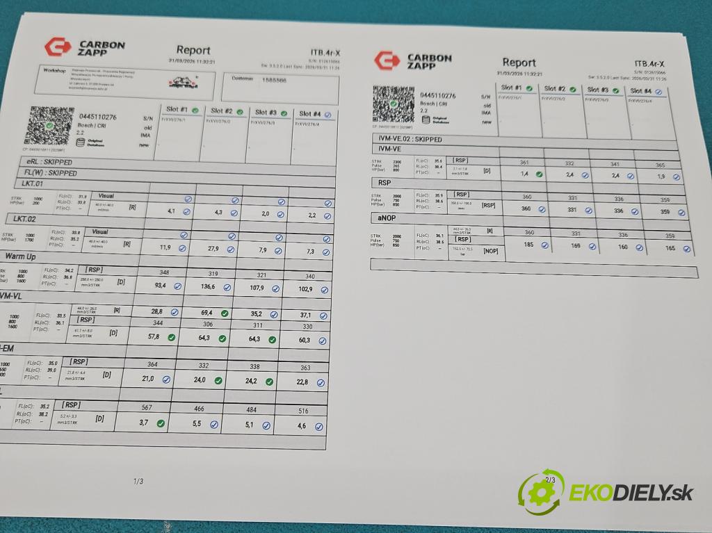 Fiat Sedici 1.9 jtd 120 HP manual 88 kW 1910 cm3 5- vstrek komplet 0445110276