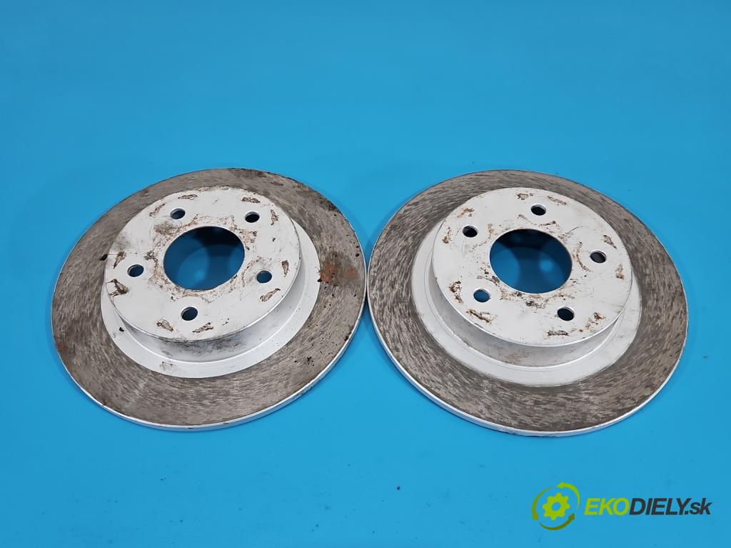 Nissan Primera P12 2001-2007 1.8 16V 116 HP manual 85 kW 1769 cm3 5- Štíty: brzdové zadné