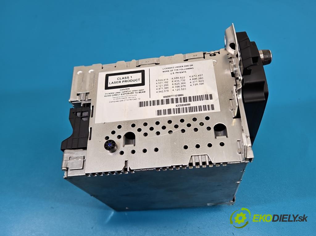 Bmw 3 E90 2005-2013 3.0d 231 hp automatic 170 kW 2993 cm3 5- Radio továrna: 9148016