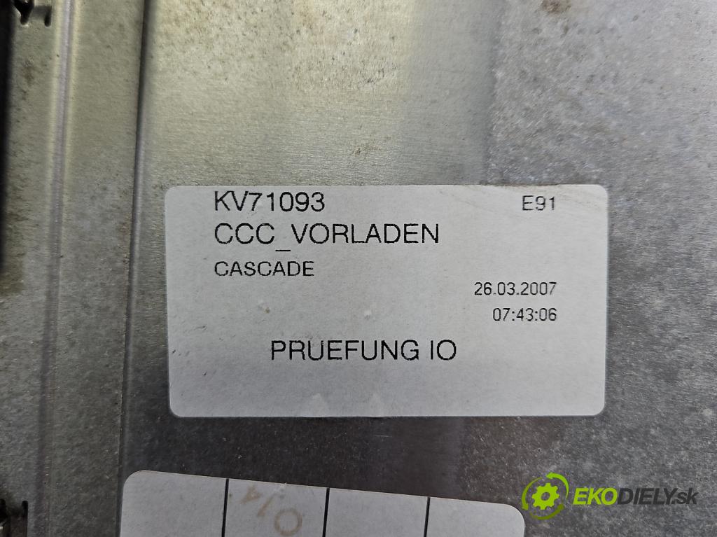 Bmw 3 E90 2005-2013 3.0d 231 hp automatic 170 kW 2993 cm3 5- Radio továrna: 9148016