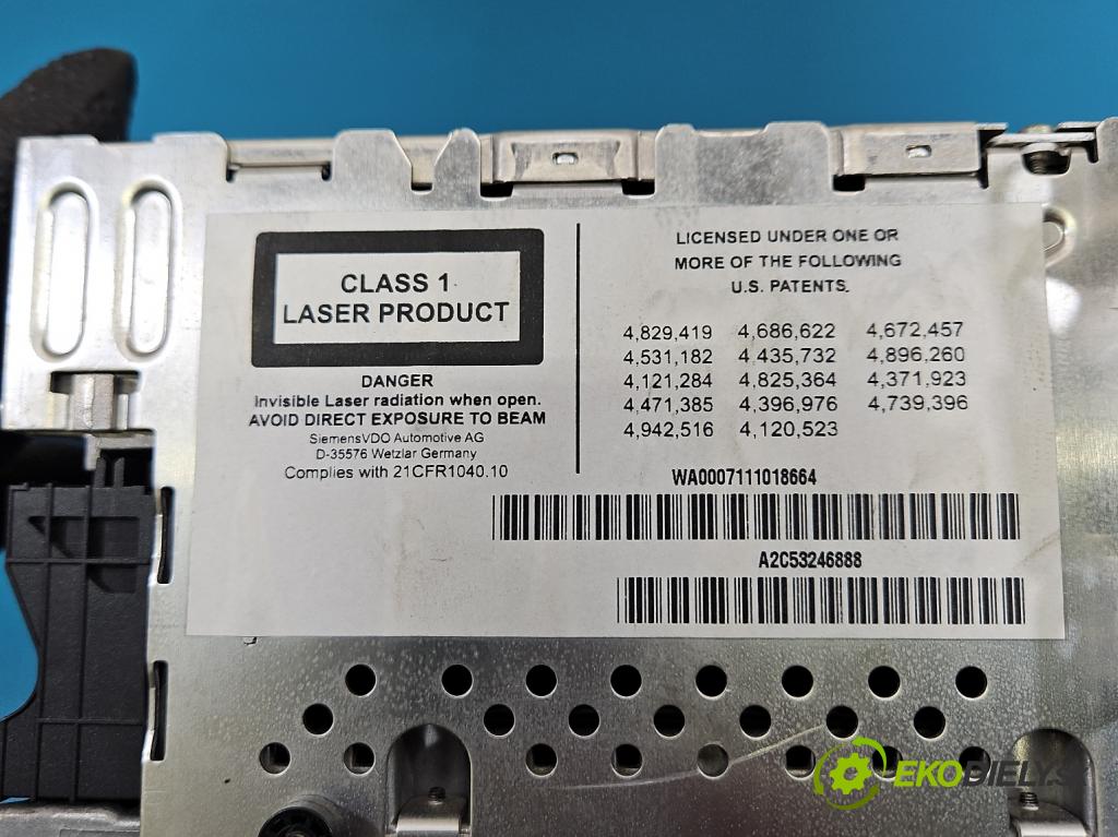 Bmw 3 E90 2005-2013 3.0d 231 hp automatic 170 kW 2993 cm3 5- Radio továrna: 9148016