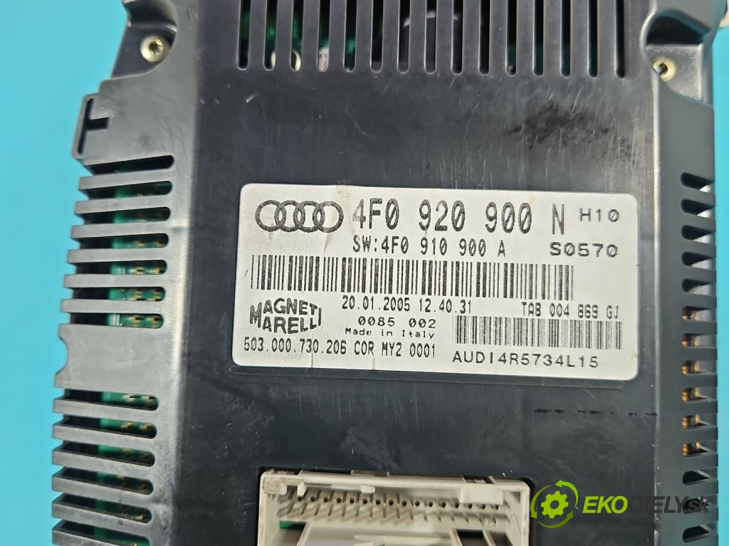 Audi A6 C6 2004-2011 2.0 tdi 140 HP manual 103 kW 1968 cm3 4- prístrojovka/ budíky 4F0920900N (Prístrojová doska)