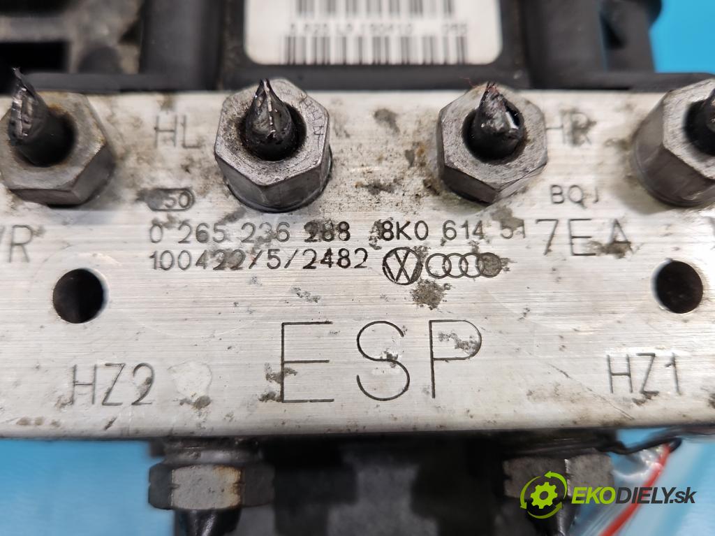 Audi A4 B8 2007-2015 2.0 TFSI 211KM automatic 155 kW 1984 cm3 5- čerpadlo abs 8K0907379BE (Pumpa ABS)