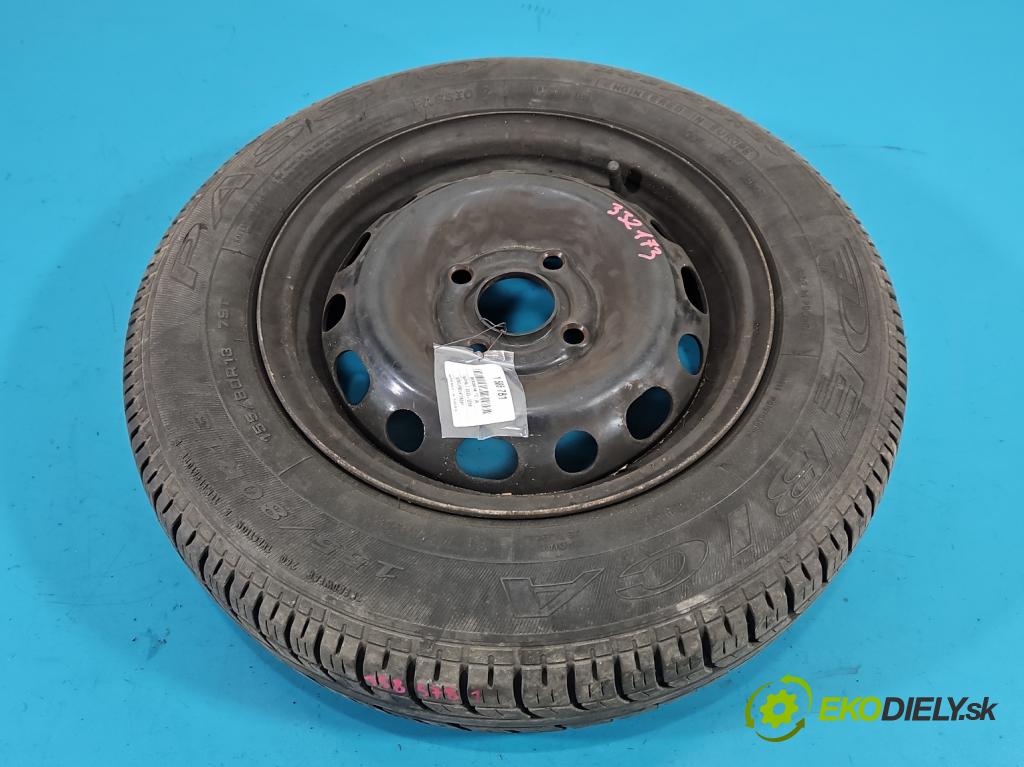Opel Corsa C 2000-2006 1.0 12V 58 HP manual 43 kW 973 cm3 5- koleso rezervne 13
