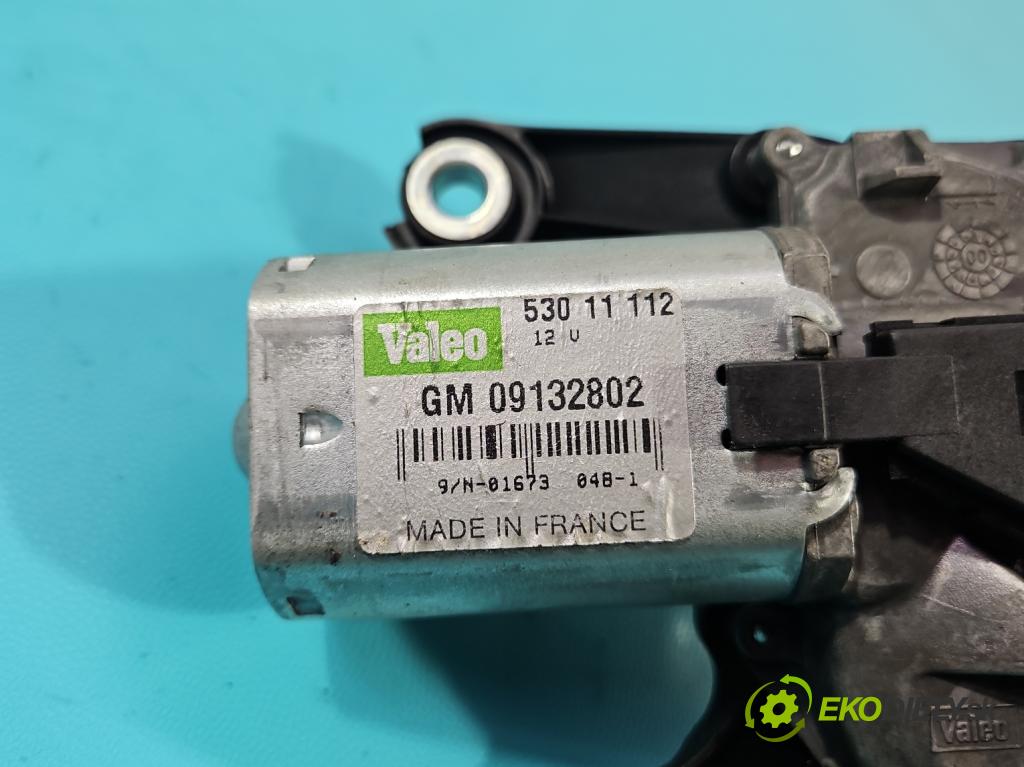 Opel Corsa C 2000-2006 1.0 12V 58 HP manual 43 kW 973 cm3 5- motor stieračov zadné 09132802