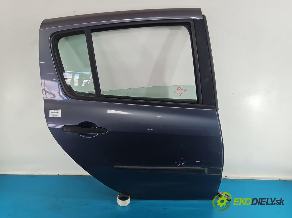 Renault Clio III 2005-2012 1.2 16V 75 HP manual 55 kW 1149 cm3 5- dvere zadné pravé  (Kľučka dverí ostatné)