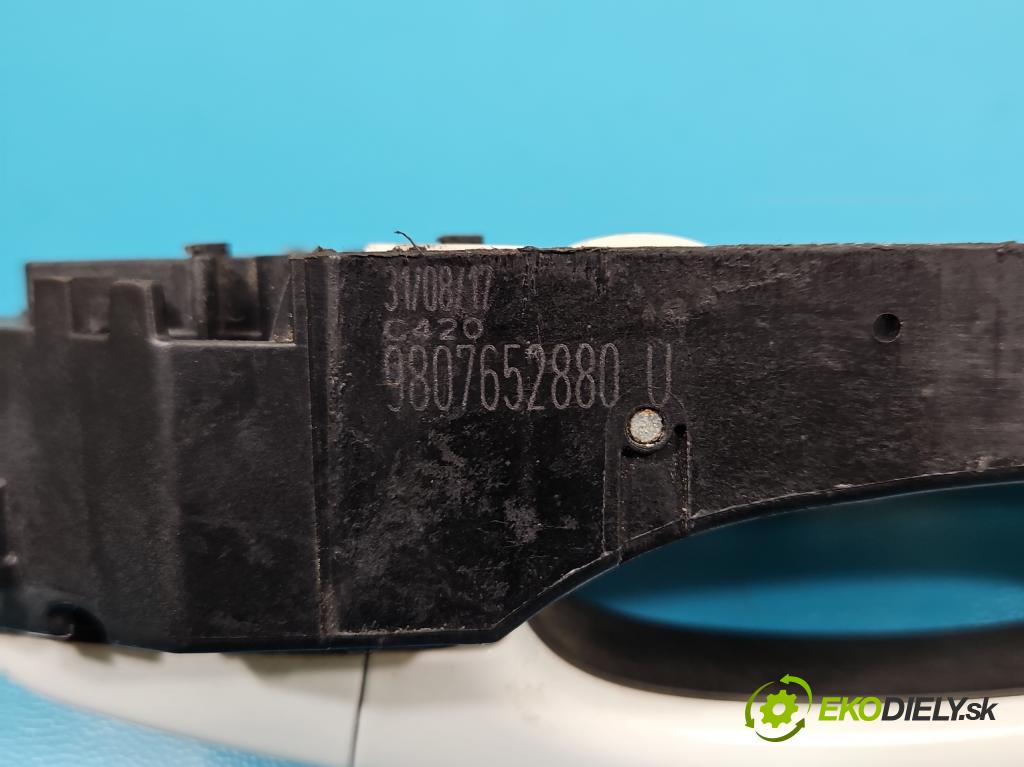 Peugeot 301 1.6 hdi 99 HP manual 73 kW 1560 cm3 4- rukoväť zadné pravé mimo: 9807652880 (Kľučka dverí ostatné)