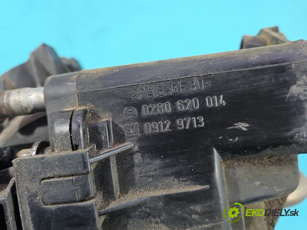 Opel Corsa C 2000-2006 1.0 12V 58 HP manual 43 kW 973 cm3 5- zvod nasávací 0280620014 (Sacie potrubie)