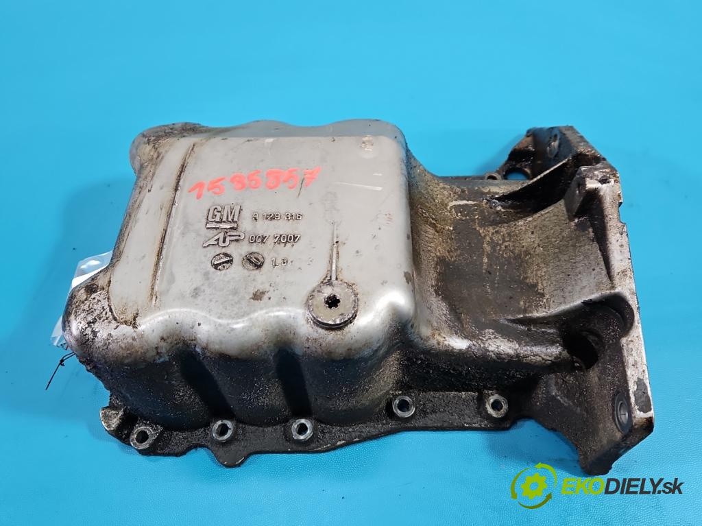 Opel Corsa C 2000-2006 1.0 12V 58 hp manual 43 kW 973 cm3 5- vana olejová 9129316 (Olejová vana)