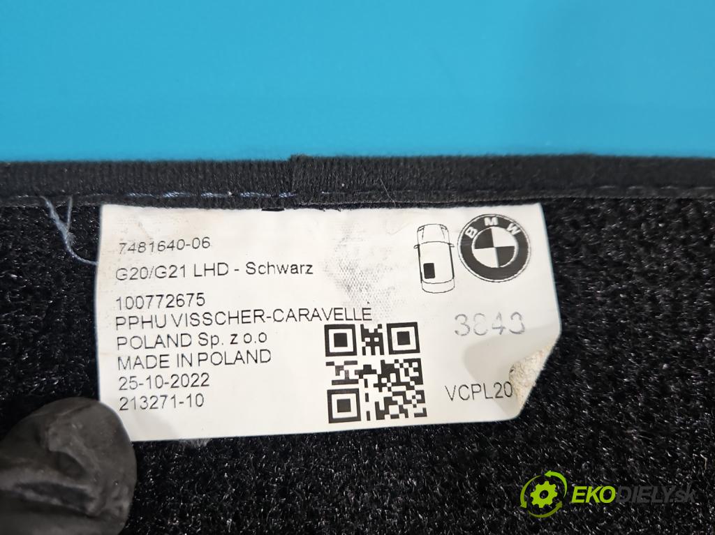 Bmw 3 G20 2018- 2.0 T 156 HP automatic 115 kW 1998 cm3 4- Koberce: 7481640