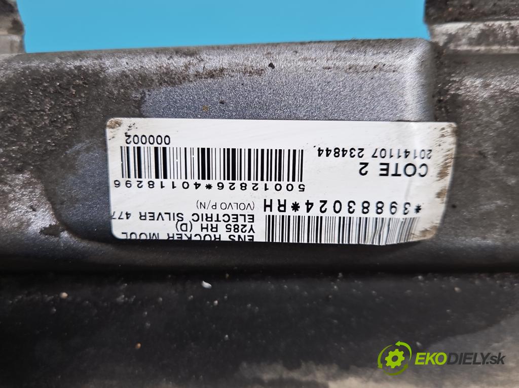 Volvo V70 III 2007-2016 2.0 D4 181KM manual 133 kW 1969 cm3 5- lišta práh: pravé 30678565 (Prahová lišta)