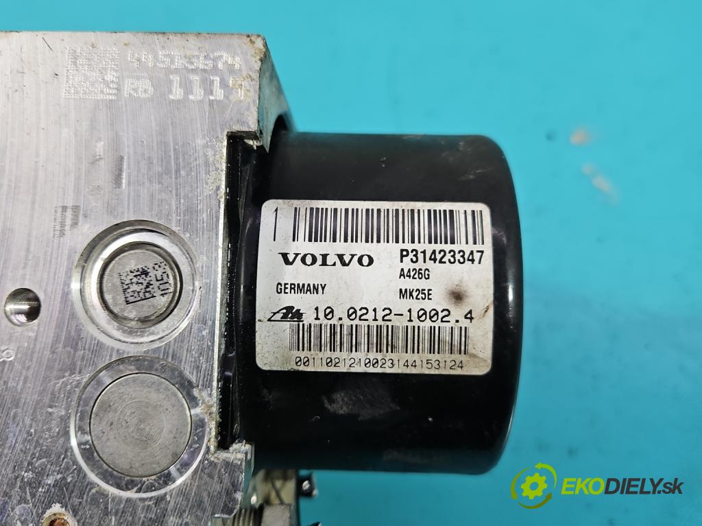 Volvo V70 III 2007-2016 2.0 D4 181KM manual 133 kW 1969 cm3 5- čerpadlo abs 31423347 (Pumpa ABS)