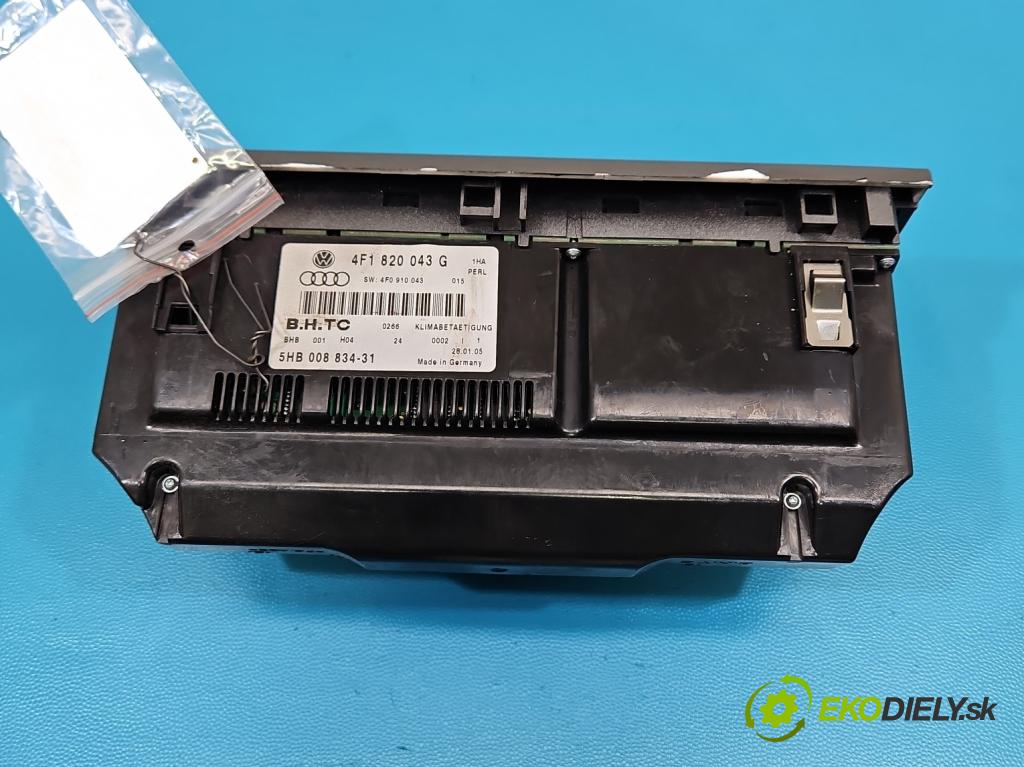 Audi A6 C6 2004-2011 2.0 tdi 140 HP manual 103 kW 1968 cm3 4- panel kúrenia 4F1820043G