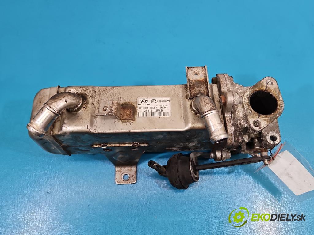 Hyundai Ix35 2.0 crdi 184hp manual 135 kW 1995 cm3 5- chladič výfukové 28416-2F120