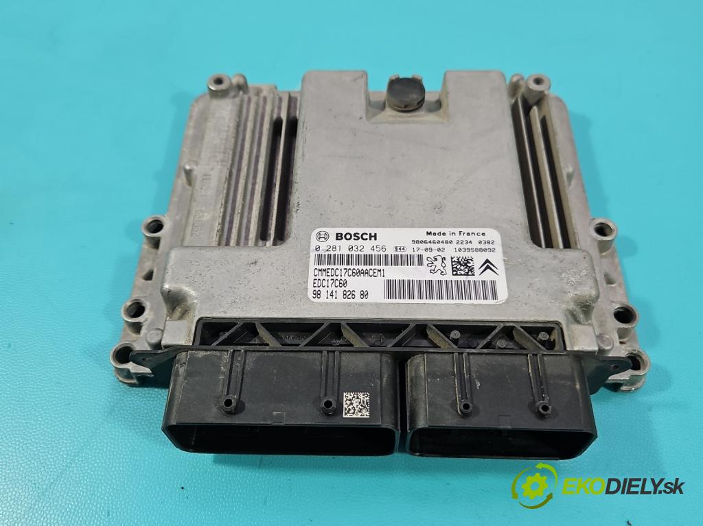 Peugeot 301 1.6 hdi 99 HP manual 73 kW 1560 cm3 4- riadiaca jednotka motora 0281032456