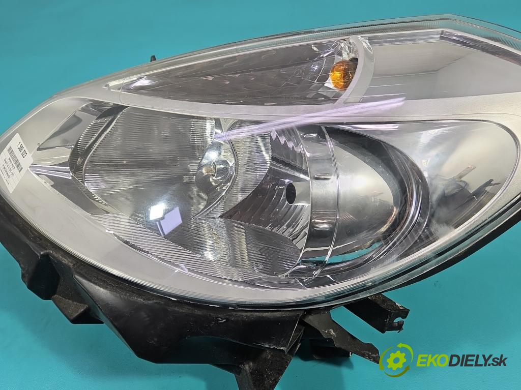 Renault Clio III 2005-2012 1.2 16V 75 HP manual 55 kW 1149 cm3 5- Reflektor: ľavý  (Kľučka dverí ostatné)