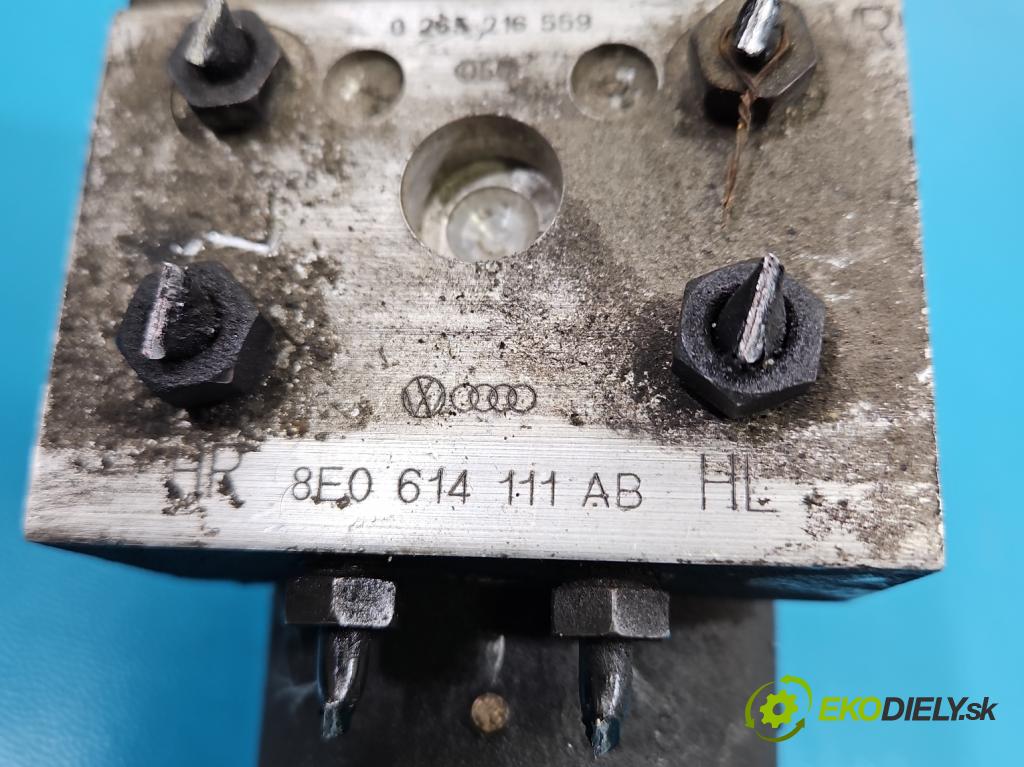 Audi A4 B5 1994-2001 1.9 tdi 110 hp manual 81 kW 1896 cm3 4- čerpadlo abs 0265216559 (Pumpa ABS)