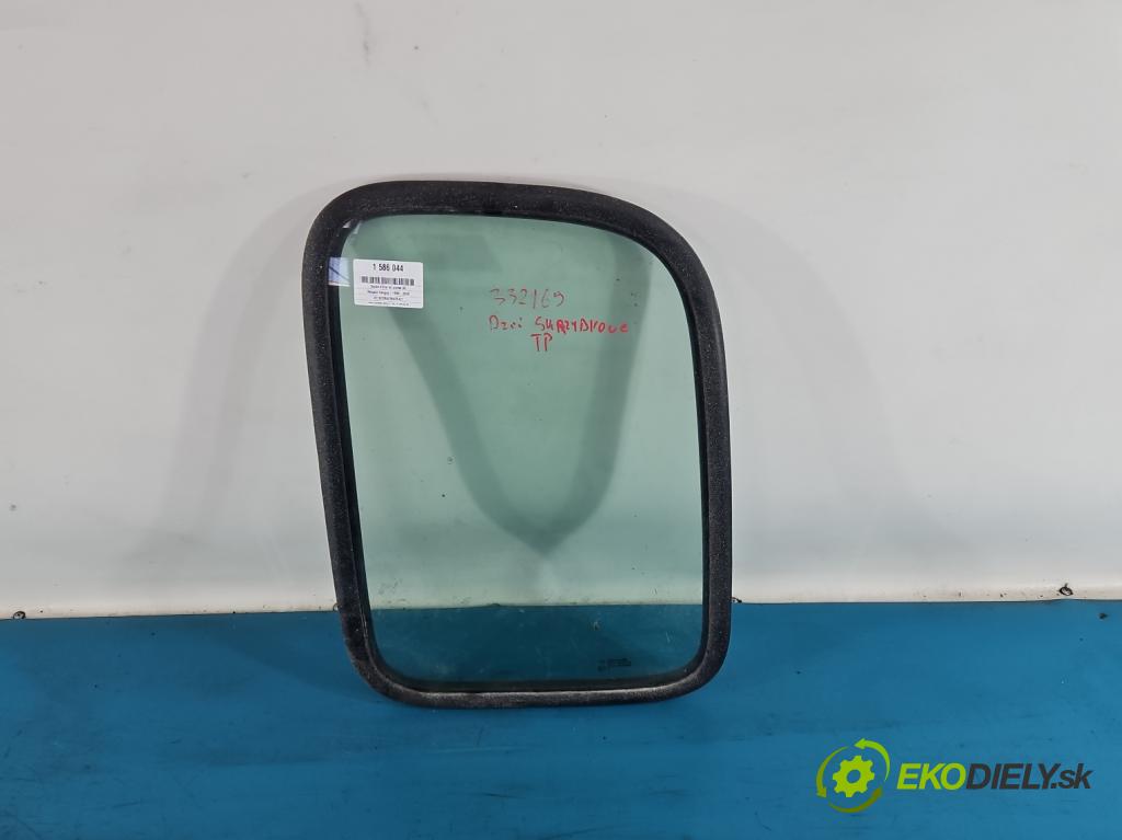 Renault Kangoo I 1998-2008 1.5 dci 82 HP manual 60 kW 1461 cm3 5- sklo dvere zadné pravé 