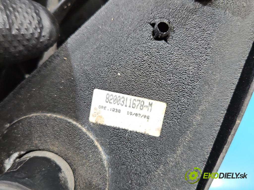 Renault Kangoo I 1998-2008 1.5 dci 82 hp manual 60 kW 1461 cm3 5- zpětné zrcátko levé 8200311678 (Klika dveří ostatní)