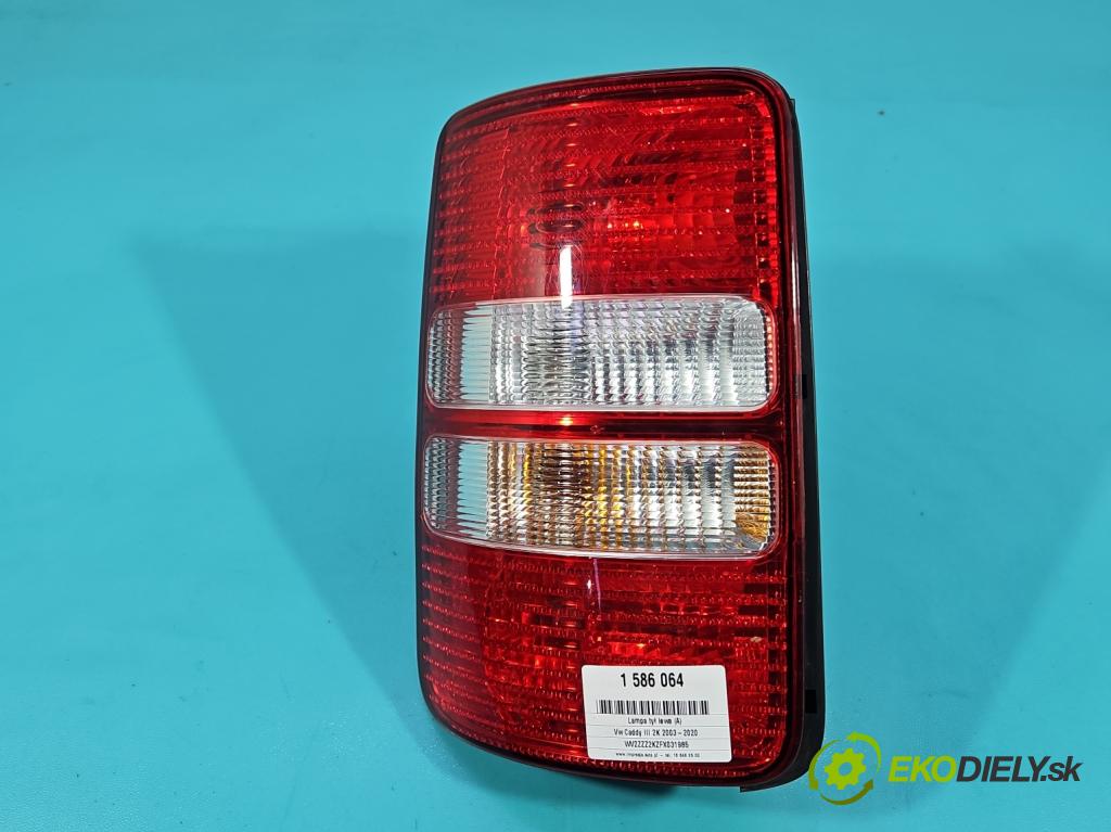 Vw Caddy III 2K 2003-2020 2.0 tdi 140 HP manual 103 kW 1968 cm3 5- svetlo / reflektor zadné ľavé blatník 2K5945095Q
