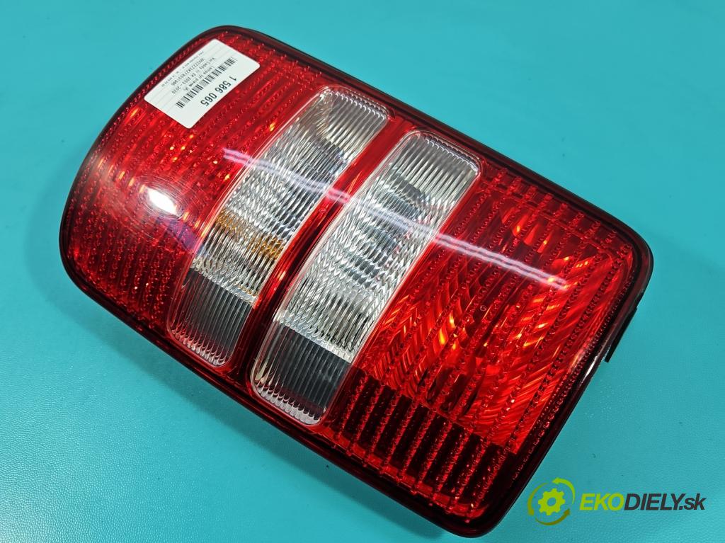 Vw Caddy III 2K 2003-2020 2.0 tdi 140 HP manual 103 kW 1968 cm3 5- svetlo / reflektor zadné pravé 2K5945096K (Kľučka dverí ostatné)