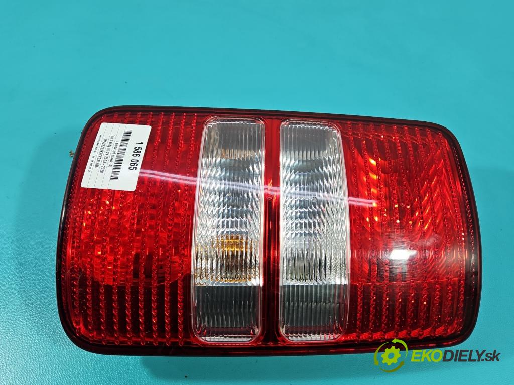 Vw Caddy III 2K 2003-2020 2.0 tdi 140 HP manual 103 kW 1968 cm3 5- svetlo / reflektor zadné pravé 2K5945096K (Kľučka dverí ostatné)