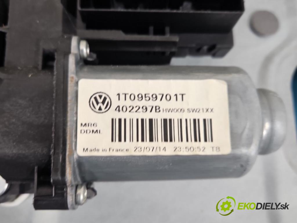 Vw Caddy III 2K 2003-2020 2.0 tdi 140 hp manual 103 kW 1968 cm3 5- mechanismus stahování přední levý 2K1837751KP3