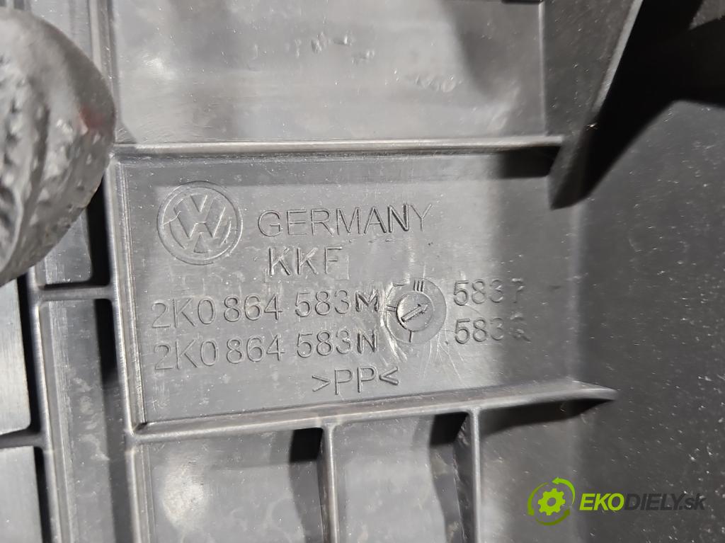 Vw Caddy III 2K 2003-2020 2.0 tdi 140 HP manual 103 kW 1968 cm3 5- kryt plast 2K0864583M
