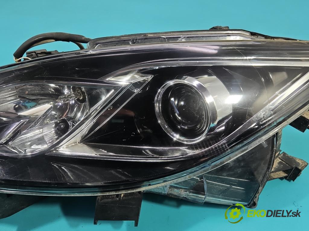 Mazda 6 II GH 2007-2012 2.2 citd 163 HP manual 120 kW 2184 cm3 5- Reflektor: ľavý DEPO 216-1155L (Kľučka dverí ostatné)