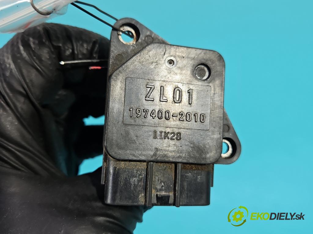 Mazda 6 II GH 2007-2012 2.2 citd 163 hp manual 120 kW 2184 cm3 5- váha vzduchu 197400-2010 (Snímač hmotnosti vzduchu)