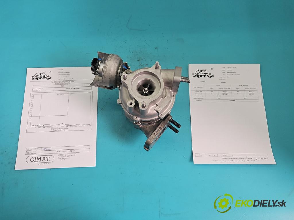 Mazda 6 II GH 2007-2012 2.2 citd 163 hp manual 120 kW 2184 cm3 5- Turbodmychadlo repasováno VJ41