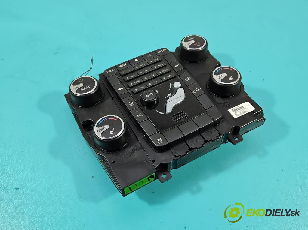 Volvo S60 II 2010-2018 2.5 T5 250 HP automatic 184 kW 2497 cm3 4- panel kúrenia 30795271