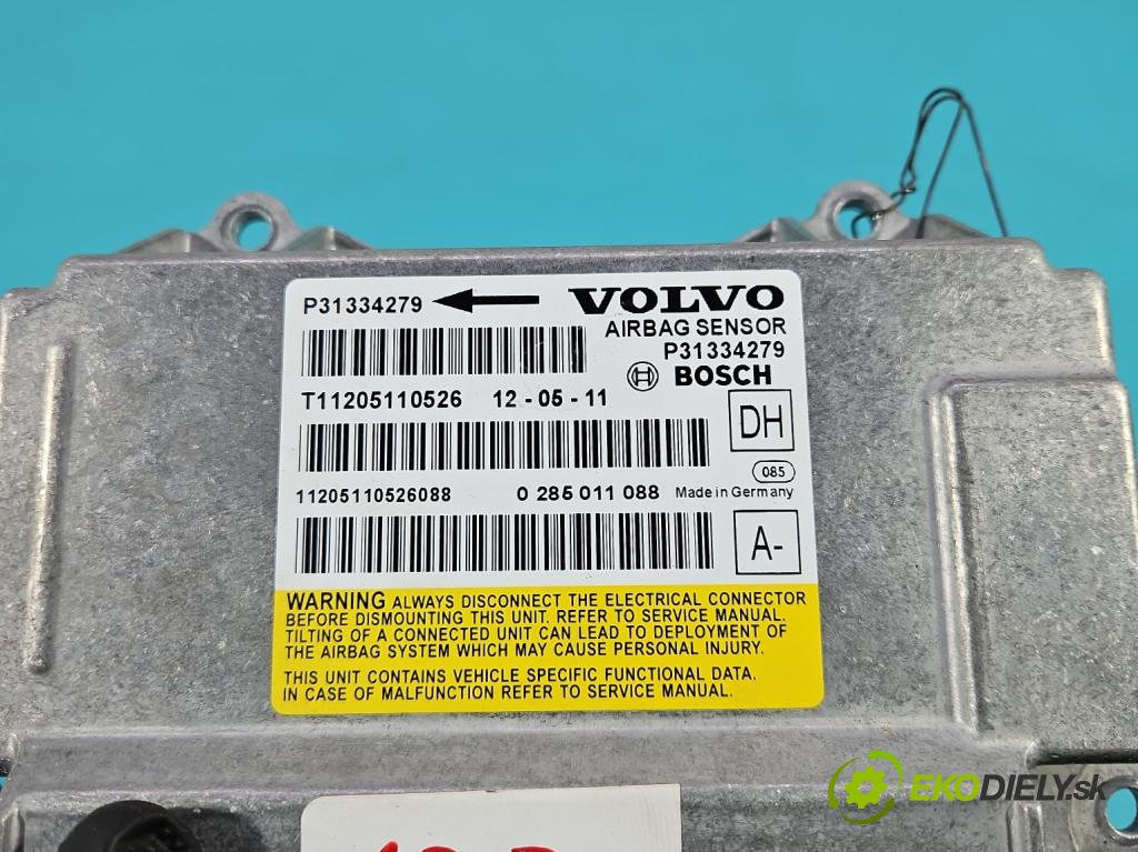 Volvo S60 II 2010-2018 2.5 T5 250 hp automatic 184 kW 2497 cm3 4- řídící jednotka polštáře: 0285011088