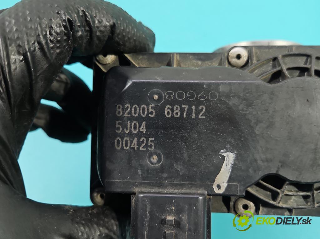 Renault Clio III 2005-2012 1.2 16V 75 HP manual 55 kW 1149 cm3 5- klapka 8200568712 (Škrtiaca klapka)
