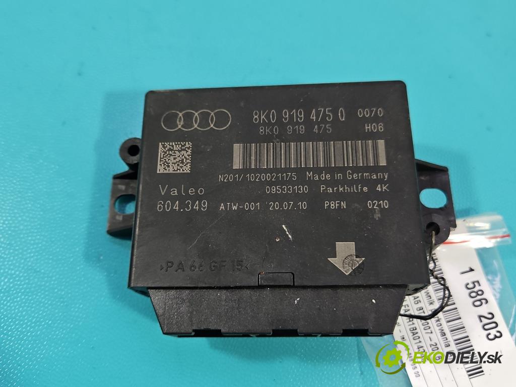 Audi A5 8T 2007-2016 2.0 TFSI 211KM automatic 155 kW 1984 cm3 2- riadiaca jednotka parkovaní: 8K0919475Q