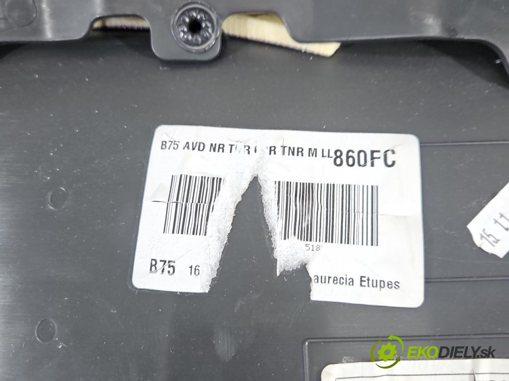 Citroen DS4 2011-2015 2.0 hdi RH02 163 HP manual 120 kW 1997 cm3 5- Čalounictví: dvere predné pravé 98035860FC