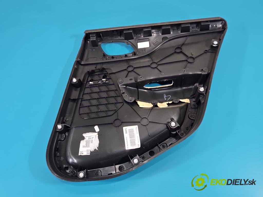 Citroen DS4 2011-2015 2.0 hdi RH02 163 HP manual 120 kW 1997 cm3 5- Čalounictví: dvere zadné ľavé