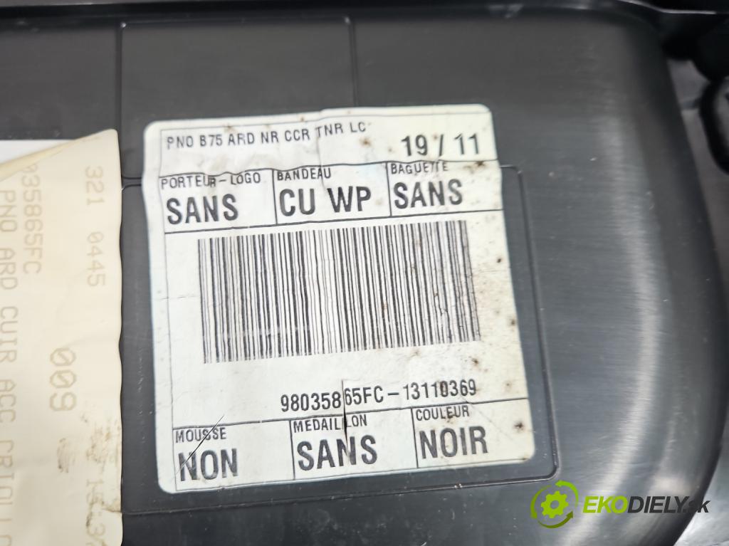 Citroen DS4 2011-2015 2.0 hdi RH02 163 HP manual 120 kW 1997 cm3 5- Čalounictví: dvere zadné pravé 98035865FC