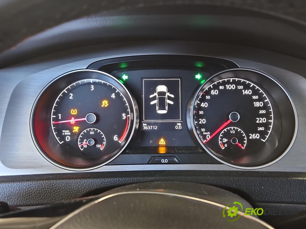 Vw Golf VII 2012-2020 1.6 tdi 105 HP manual 77 kW 1598 cm3 5- prístrojovka/ budíky 5G1920741 (Prístrojová doska)