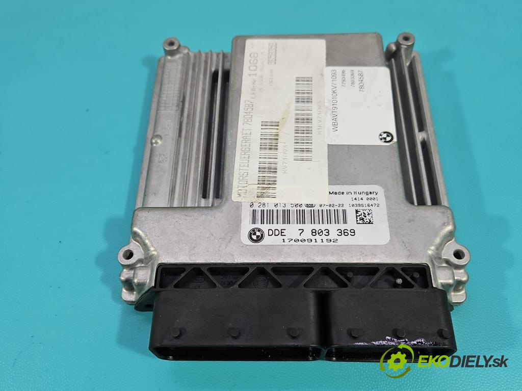 Bmw 3 E90 2005-2013 3.0d 231 HP automatic 170 kW 2993 cm3 5- riadiaca jednotka motora 0281013500