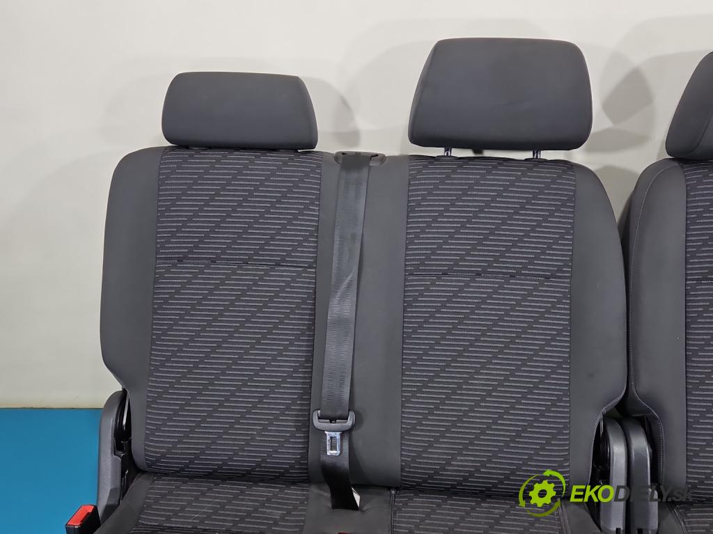 Vw Caddy III 2K 2003-2020 2.0 tdi 140 HP manual 103 kW 1968 cm3 5- Pohovka: zadné  (Sedadlo)