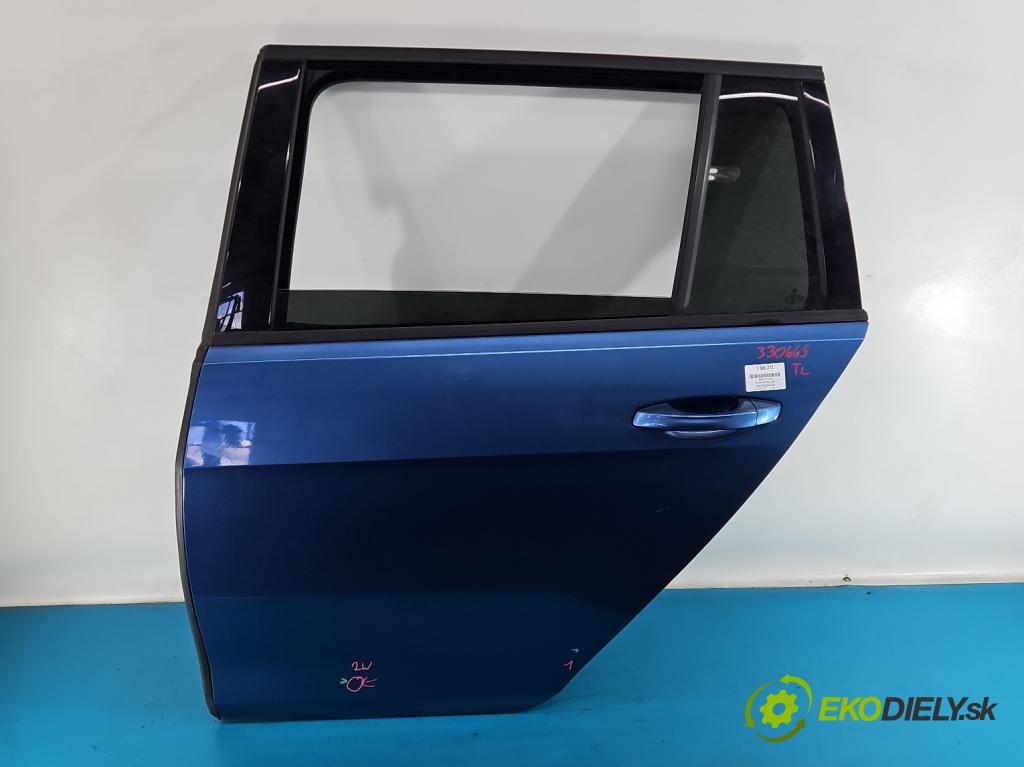 Vw Golf VII 2012-2020 1.6 tdi 105 HP manual 77 kW 1598 cm3 5- dvere zadné ľavé  (Kľučka dverí ostatné)