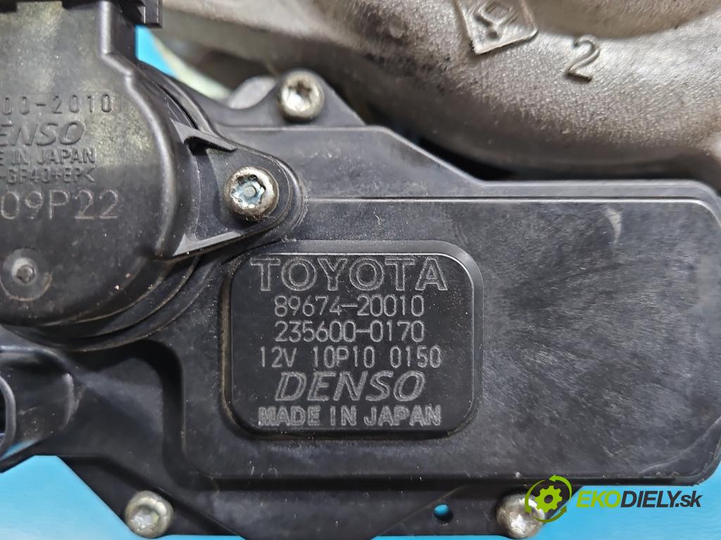 Toyota Verso 2009-2018 2.0 D4D 125 HP manual 92 kW 1998 cm3 5- turbodúchadlo, turbo VB38 (Turbodúchadlo (kompletné))