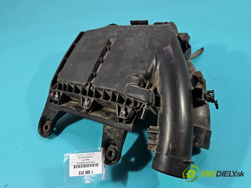 Peugeot 301 1.6 hdi 99 HP manual 73 kW 1560 cm3 4- obal filtra vzduchu 9806561080 (Obal vzduchového filtra)