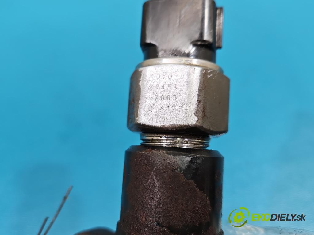 Toyota Verso 2009-2018 2.0 D4D 125 HP manual 92 kW 1998 cm3 5- lišta vstrekovacia 89458-2005 (Vstrekovacia lišta)