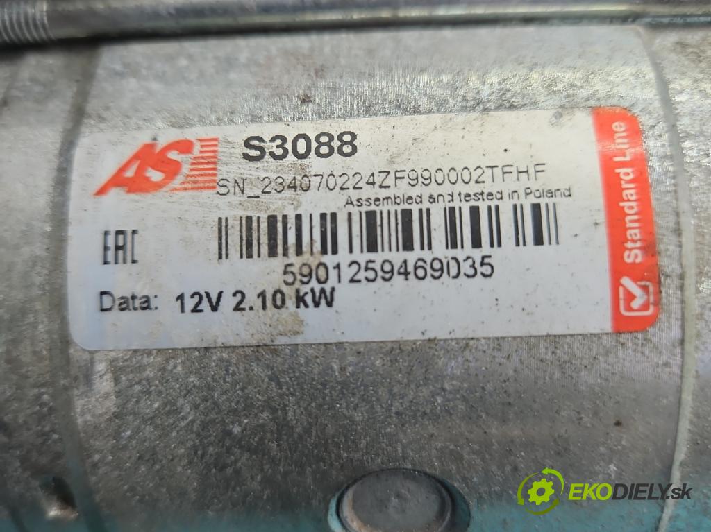 Toyota Verso 2009-2018 2.0 D4D 125 HP manual 92 kW 1998 cm3 5- štartér (Štartér)