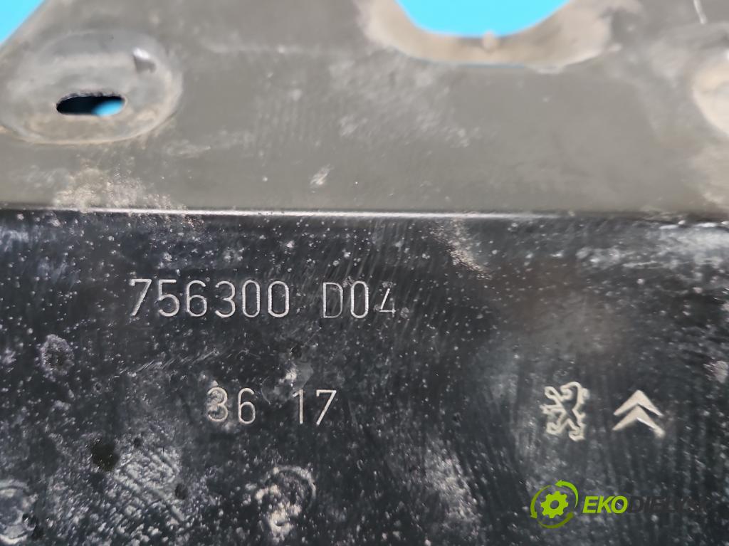 Peugeot 301 1.6 hdi 99 HP manual 73 kW 1560 cm3 4- pas predný 756300 (Výstuha predná)