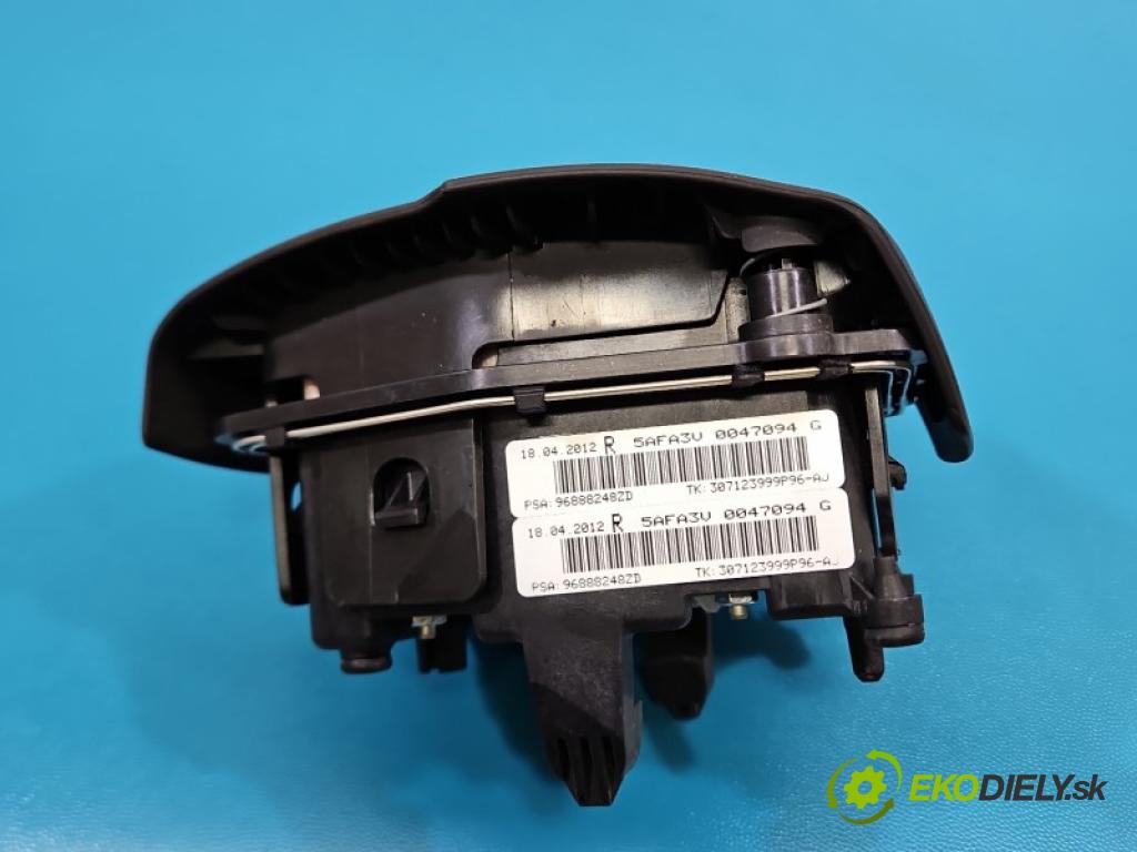 Citroen DS4 2011-2015 2.0 hdi RH02 163 HP manual 120 kW 1997 cm3 5- airbag vzduch: Řidiči: 96888248ZD (Airbag)