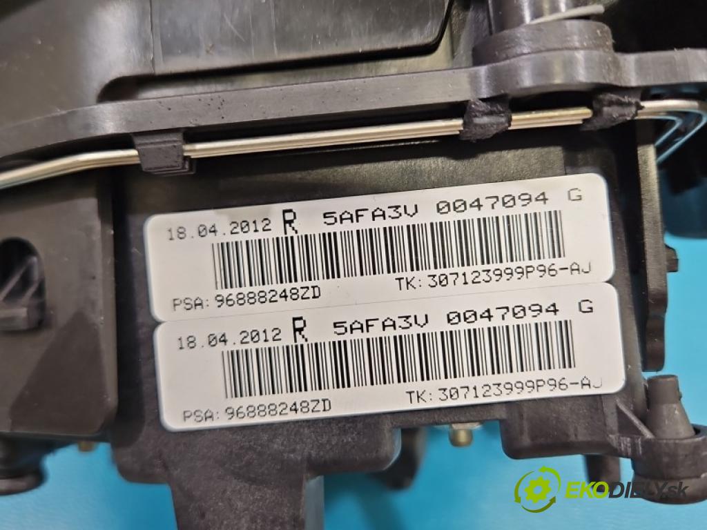 Citroen DS4 2011-2015 2.0 hdi RH02 163 HP manual 120 kW 1997 cm3 5- airbag vzduch: Řidiči: 96888248ZD (Airbag)